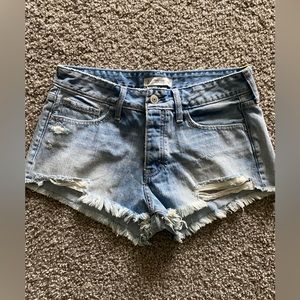 Abercrombie and Fitch cut off Jean shorts for women/juniors. NWTO